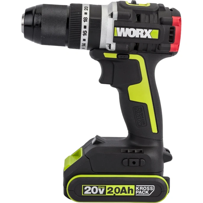 Аккумуляторная ударная дрель-шуруповерт WORX Professional WU369