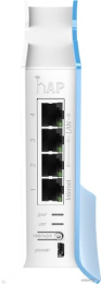 Роутер беспроводной MikroTik hAP lite TC (RB941-2ND-TC) N300 10/100BASE-TX белый