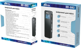 Диктофон Цифровой Ritmix RR-880 16Gb черный (21263694)