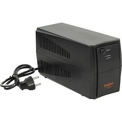 ИБП ExeGate Power Back BNB-400.LED.AVR.2SH (400VA/240W, LED, AVR, 2*EU/Тип F(Schuko), батарея 12V 4.5Ah, металлический корпус, Black) EP244541RUS