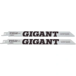 Пилки для сабельной пилы BIM по дер/мет/пласт 225x1,8-2,6мм Gigant G-11082014