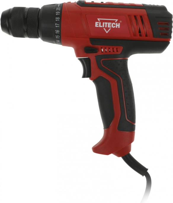 Шуруповерт Elitech ДШ 0110РЭ 100Вт патрон:быстрозажимной 179136