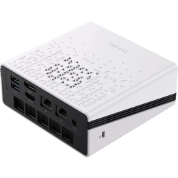 Компьютер Chuwi Ubox AMD Ryzen 5 6600H 3.3Ghz /16384Mb/512PCISSDGb/Int:AMD Radeon/BT/WiFi/war 1y/1.35kg/Iron Gray/Win11Pro + DDR5 SODIMM MAX 64GB RAM slot*2 /USB2.0*1/USB3.2G1*3/Type-C*1 DP,PD /HDMI*1/DP*1/RJ45*2/WIFI6,BT5. CWI604P
