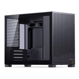 Корпус без блока питания Case JONSBO D32 STD, Mini-Tower, TG, no fan, 1xUSB-A 3.0 + 1xUSB-C 3.1, mATX, mITX Black (D32 STD BLACK)