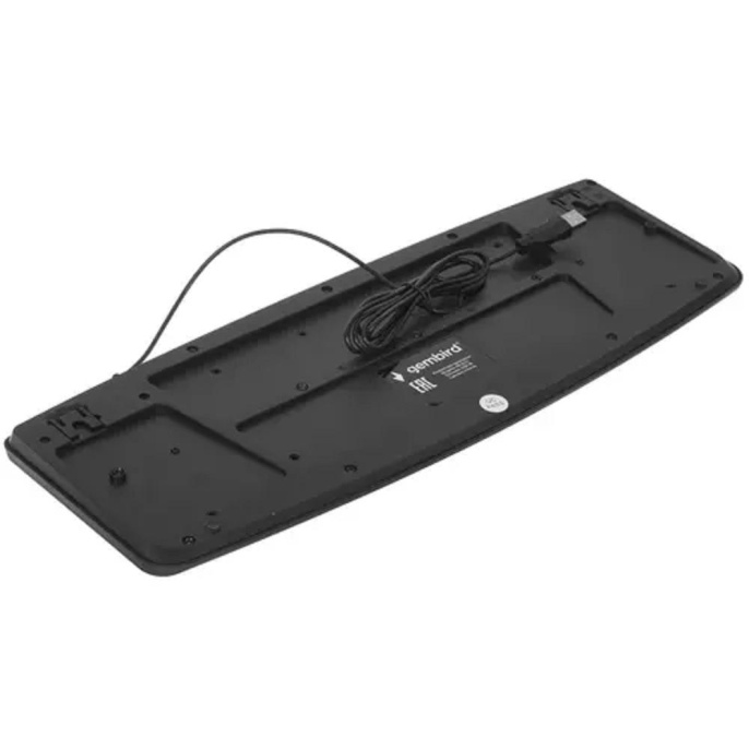 Клавиатура Gembird 104 клавиши кабель 1.5м черный KB-8351U-BL