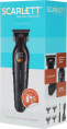 Машинка для стрижки Scarlett SC-HC63C107 черный 5Вт насадок в компл:4шт