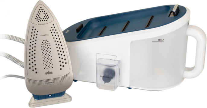 Парогенератор BRAUN IS5145WH,  белый / синий