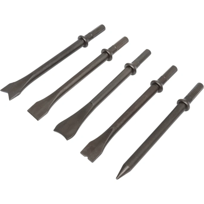 Набор зубил 5 шт, 175 мм Пневмо-Трейд PT-ACS-05175H