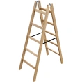 Стремянка-Ходули деревянная двусторонняя Алюмет 2х5 ступеней Серия WD1205