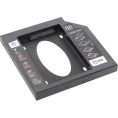 ORIENT UHD-2SC12PL, Шасси для 2.5" SATA HDD для установки в SATA отсек оптического привода ноутбука 12.7 мм, пластик 30843
