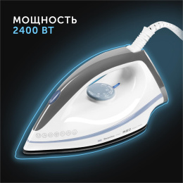 Парогенератор RED SOLUTION RSS-5909,  белый / голубой