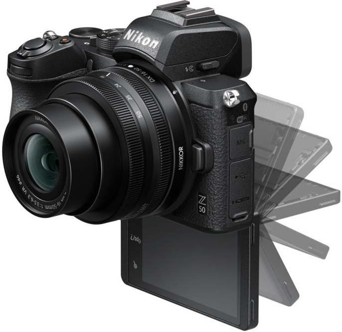 Фотоаппарат Nikon Z50 черный 20.9Mpix 3.2" 4K WiFi EN-EL25