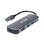 Разветвитель USB 3.0 D-Link DUB-1325/A2A 2порт. серый