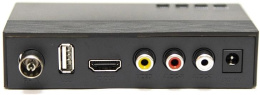 Ресивер DVB-T2 Сигнал Эфир HD-250, черный
