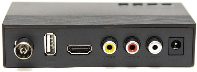 Ресивер DVB-T2 Сигнал Эфир HD-250, черный