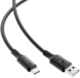 Кабель USB Am -USB Type-C m , 1.2 м, черный, ACEFAST AF-C17-04-BK