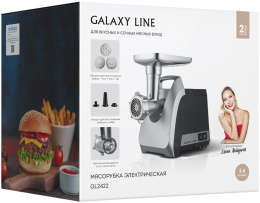 Мясорубка Galaxy Line GL 2422 2200Вт черный