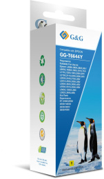 Чернила G&G GG-T6644Y, для Epson, 100мл, желтый