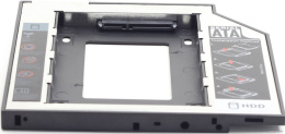 Шасси Gembird MF-95-01 Black для установки 2.5" SATA HDD/SSD в отсек привода ноутбука 9.5мм