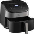 Аэрогриль Midea MAF-CY55WK 5.5л 2250Вт черный/серебристый