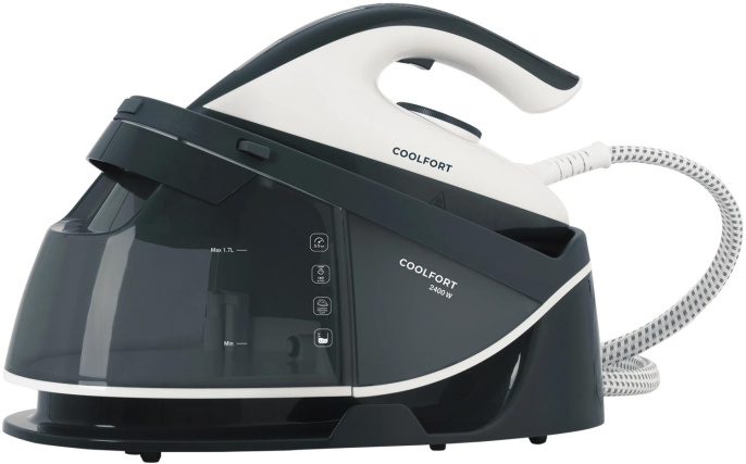 Парогенератор COOLFORT CF-3420,  белый / серый