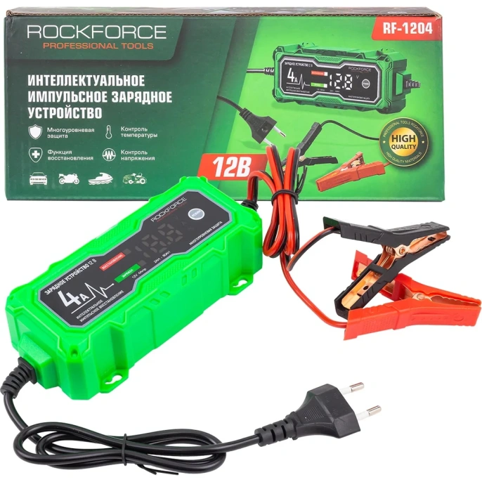 Устройство зарядное импульсное для АКБ Rockforce RF-1204 60930