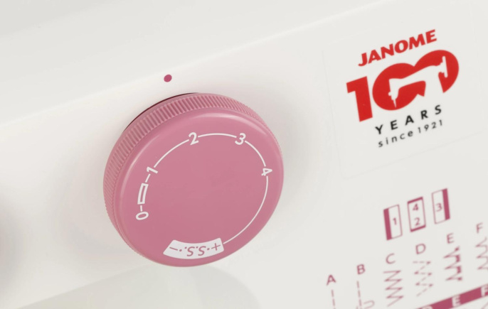 Швейная машина Janome 311PG белый/розовый