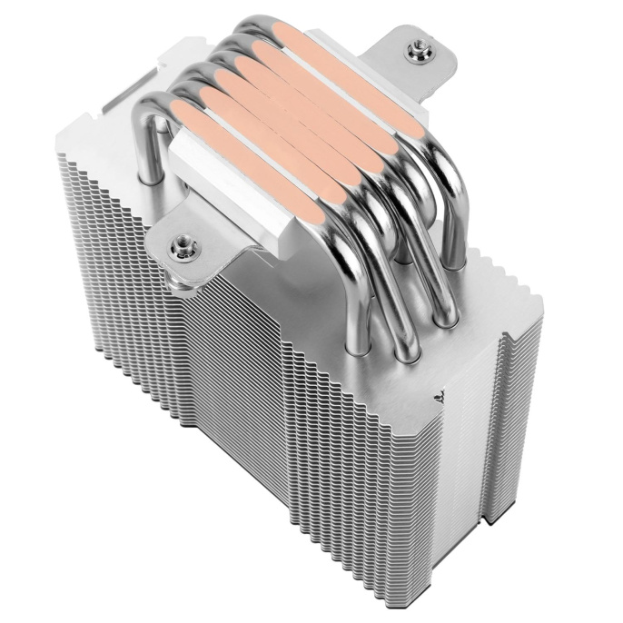 Кулер для процессора/ CPU Cooler Thermalright Burst Assassin 120 SE 4-pin PWM, 148mm, Al/Cu, 6x6mm, 1x120mm, 66.17CFM, 25.6dBA, 1550RPM, S: 1851/1700/1200/115X, AM5/AM4, silver, black (BA120-SE)