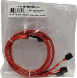 D-Link SAS кабель 3ware CBL-SFF8087OCF-10M Кабель SFF-8087-- 4xSATA 1м