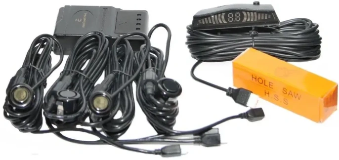 Парковочный радар AUTOEXPERT PS-4L Profi,  черный