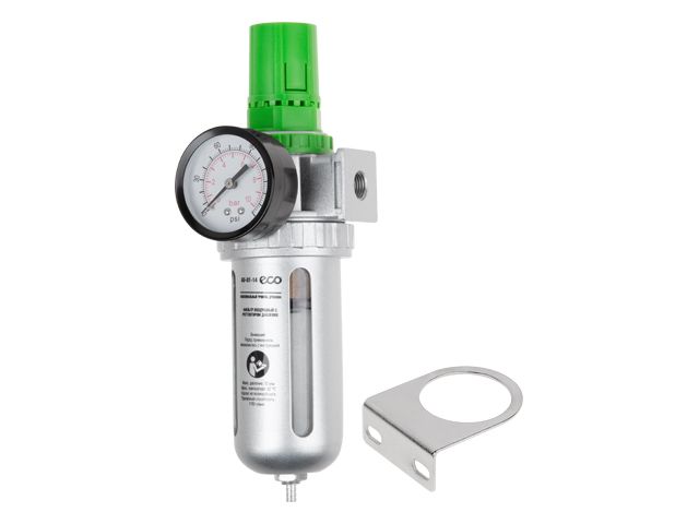 Фильтр воздушный ECO с регулятором давления 1/4" AU-01-14