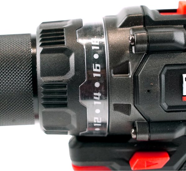 Дрель-шуруповерт TEH TDBL1020-2B (напряжение 20 В, обороты: 0-500/2100 об/мин, крутящий момент 100 нм, быстрозажимной патрон 13 мм, в комплекте крюк для ремня, комплектация: 2 шт акб 2 ач, зу, кейс stack)