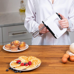 Миксер Scarlett SC-HM40S22, ручной,  белый и черный