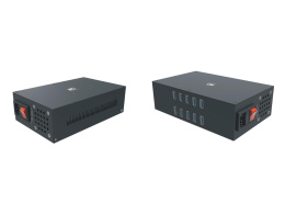 Блок зарядки беспроводных микрофонов. 10 USB выходов, поддерживающие быстрый заряд до 18Вт каждый./ [TS-W180Q] Power charger, with 10 USB charger interfaces, Support 18W charge