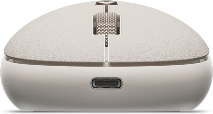 Мышь компьютерная Satechi OntheGo Bluetooth Mouse with USB-C Rechargeable Battery. Цвет: песочный (ST-MOTGW)