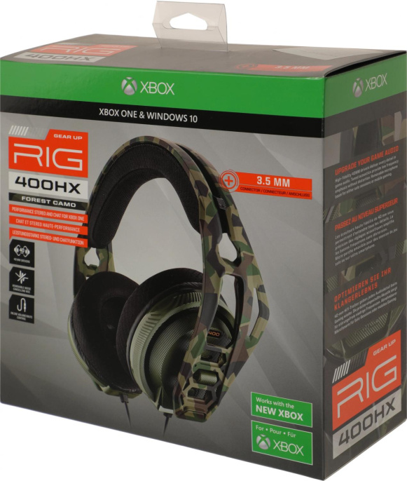 NONAME Наушники с микрофоном Nacon камуфляж 1.3м накладные оголовье RIG400HXFO