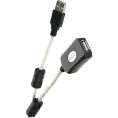 Кабель-адаптер AOpen/Qust USB2.0-repeater, удлинительный активный Am-Af 15м ACU823-15M