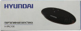 Колонка порт. Hyundai H-PAC100 черный 3W 1.0 BT/3.5Jack/USB