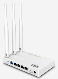 Wi-Fi роутер Netis WF2409E,  Wi-Fi 4,  N300,  2.4ГГц, 4 LAN,  белый