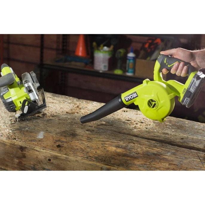 Воздуходувка аккумуляторная RYOBI ONE+ R18TB-0  без аккумулятора в комплекте 5133002915