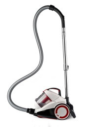 Пылесос DOMFY DSC-VC505, 2000Вт, белый/красный