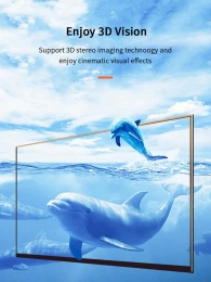 Кабель CABLETIME CH23L (CT-AV540-HE2GN-B2) 2 м, HDMI2.0 AM/AM, 4k/60 Гц, позолоченный, черная ПВХ-оболочка