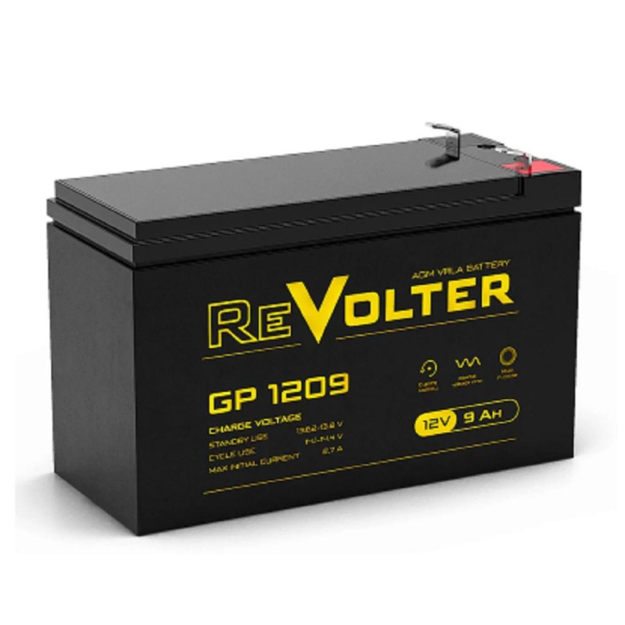 Revolter Аккумулятор GP 1209 12B/9Ач
