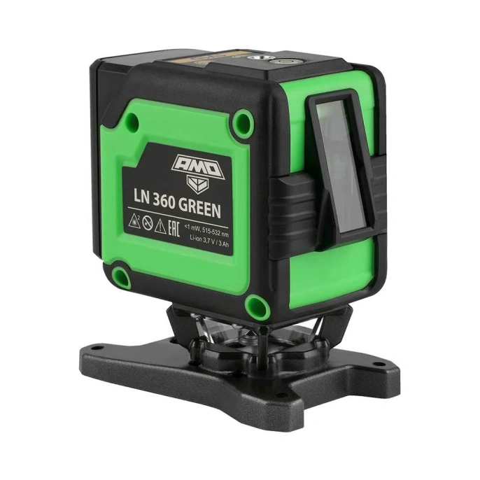 Лазерный нивелир AMO LN 360 GREEN 851674