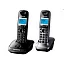 Р/Телефон Dect Panasonic KX-TG2512RU2 титан (труб. в компл.:2шт) АОН