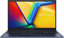 Ноутбук ASUS VivoBook 15 X1504VA Core 5 120U 16Gb SSD 512Gb Intel Graphics 15,6 FHD IPS 42Вт*ч No OS Синий X1504VA-BQ590 90NB13Y1-M00X70