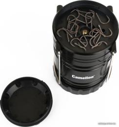 Camelion LED5632 фонарь для кемпинга 3XR03, черный, 3X COB LED, пласт. кор.