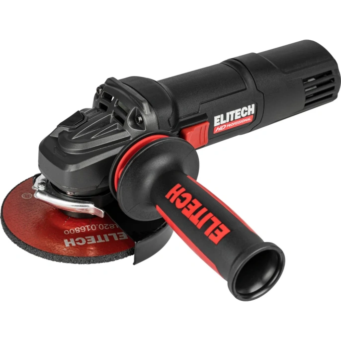 Шлифмашина угловая Elitech AG 1012 (125мм, 1010Вт, пл.пуск) HD 205365