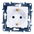 Legrand 672221 Розетка 2К+З - немецкий стандарт - 16 А - 250 В~ - Etika - белый