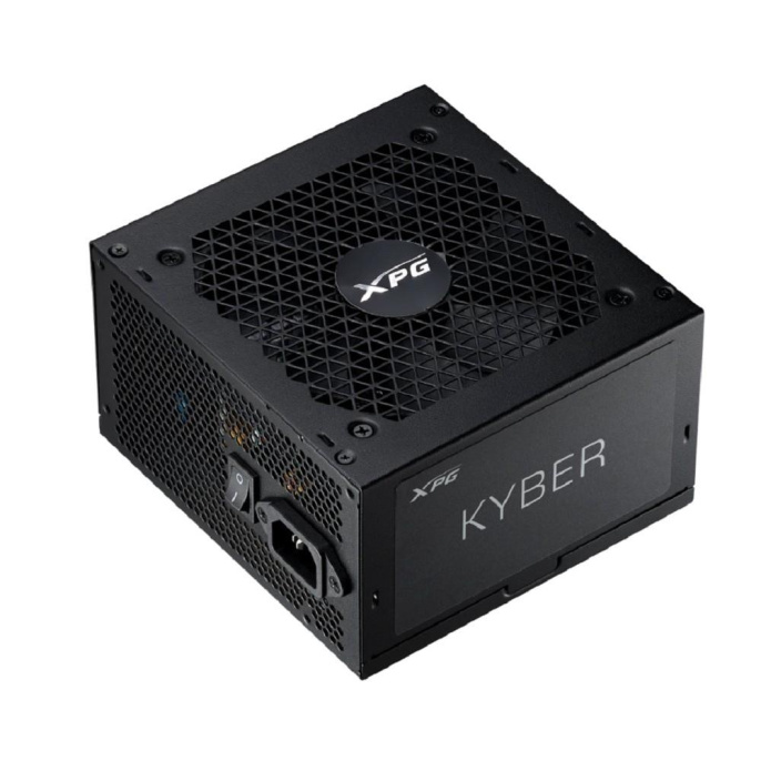 Блок питания ADATA XPG 850W KYBER KYBER850G-BKCEU ATX 3.1, 850W, 80 PLUS GOLD, Active PFC, Full-Bridge + LLC converter+DC-DC, 120mm FDB fan, non-modular RET